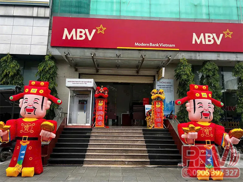 Rối hơi vẫy tay có tác dụng gì khi đặt trước cửa hàng